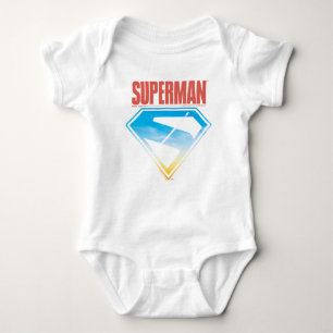 Soaring Through the S-Shield Baby Bodysuit