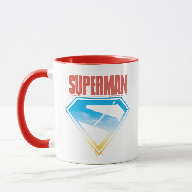 Soaring Through the S-Shield Mug (Left)