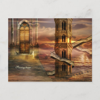 Soaring towers postcard