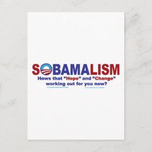 SOBAMALISM POSTCARD