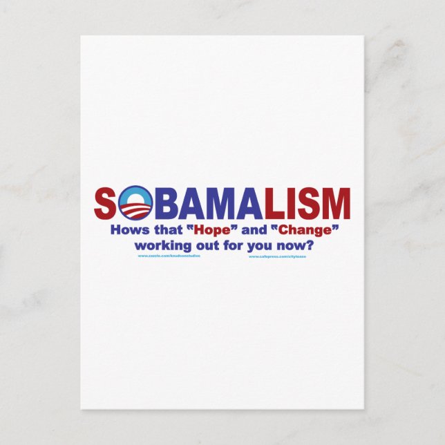 SOBAMALISM POSTCARD (Front)