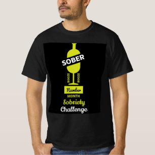 Sober AF Alcoholic Addict Recovery T-Shirt