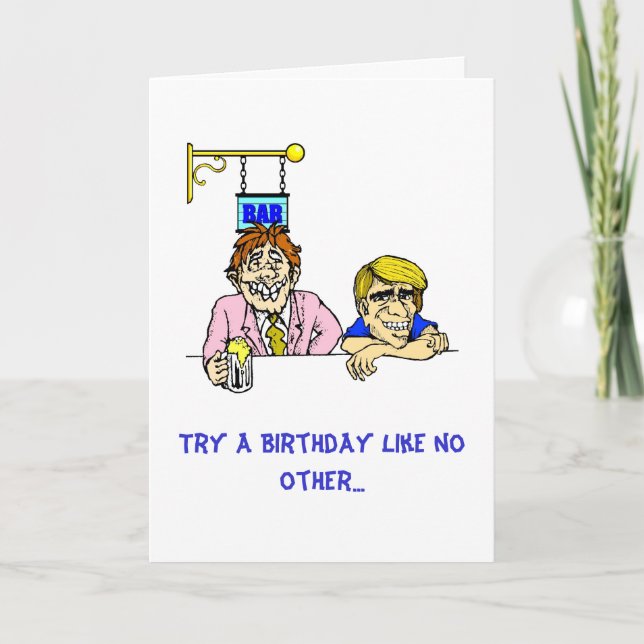 Sober Birthday Card (Front)