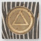 SOBER COIN STONE Coaster Recovery Sobriety