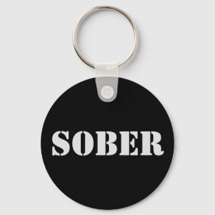 SOBER KEY RING