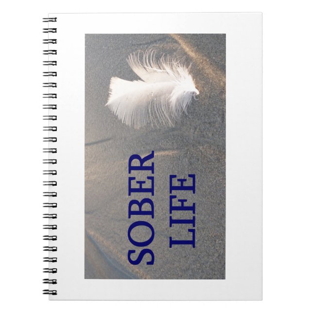 Sober life Plume Notebook (Front)