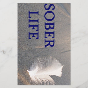 Sober life Plume Stationery