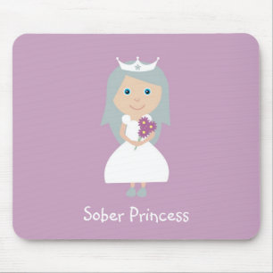 Sober Princess mouse mat