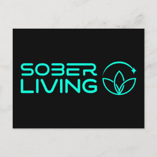 Sober & Shining – Lotus Power Postcard