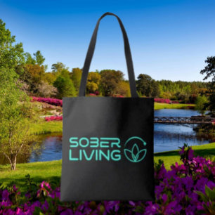 Sober & Shining – Lotus Power Tote Bag