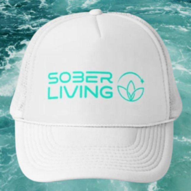 Sober & Shining – Lotus Power Trucker Hat (Creator Uploaded)