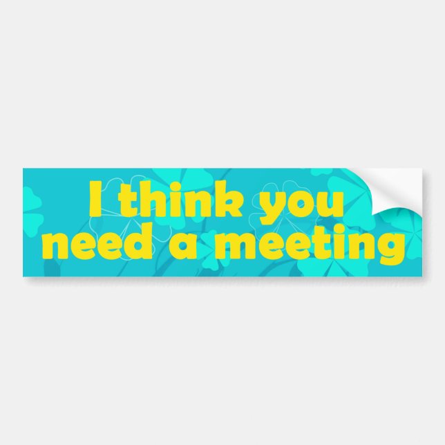 Sober Sobriety Recovery Bumper Sticker (Front)