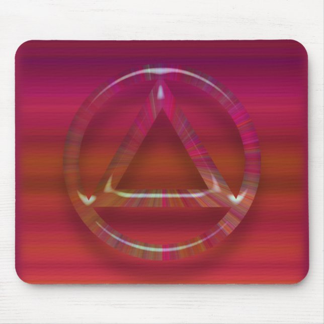 Sober Sobriety Recovery Mouse Pad (Mousepad) (Front)