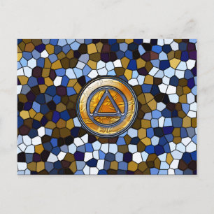 Sober Sobriety Recovery Postcard (Post Card)