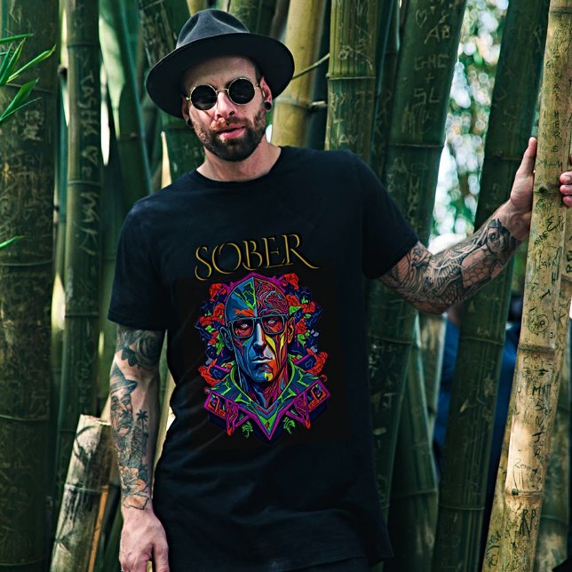 Sober T-Shirt: Iconic Maynard James Keenan Art T-Shirt (Creator Uploaded)