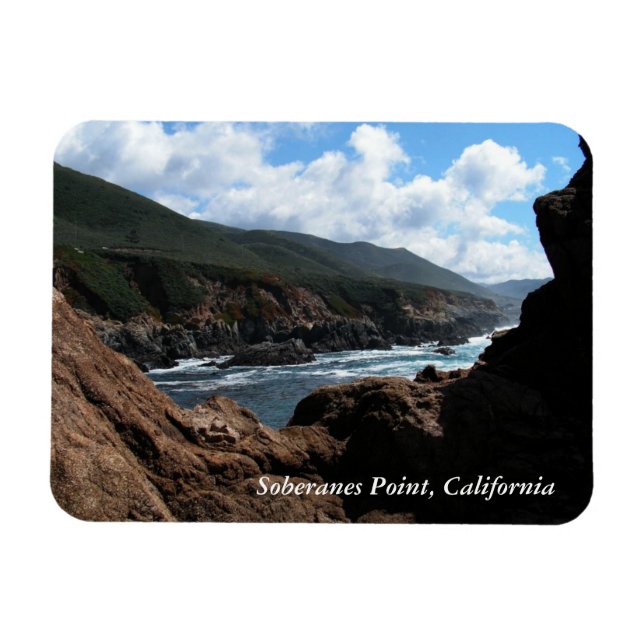 Soberanes Point, California Coastline Magnet (Horizontal)