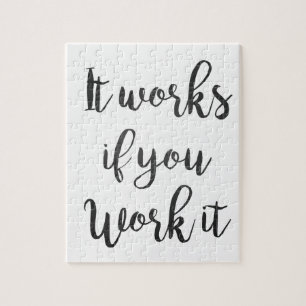 Sobriety 12 step recovery quote gift clean sober jigsaw puzzle