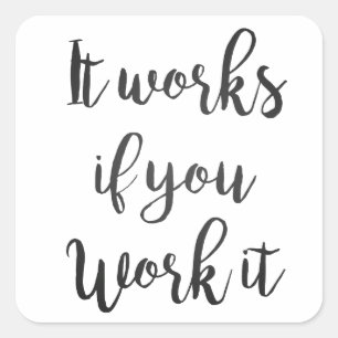 Sobriety 12 step recovery quote gift clean sober square sticker