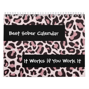 Sobriety 12 Steps Clean & Sober Recovery Calendar