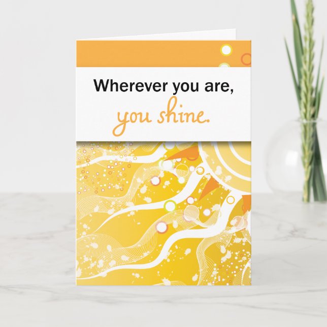 Sobriety Anniversary Card (Front)