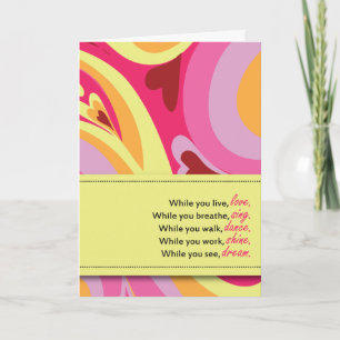 Sobriety Anniversary Card