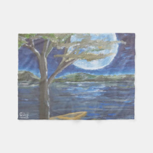 Sobriety artwork fleece blanket