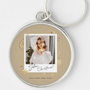 Sobriety chritmas key ring