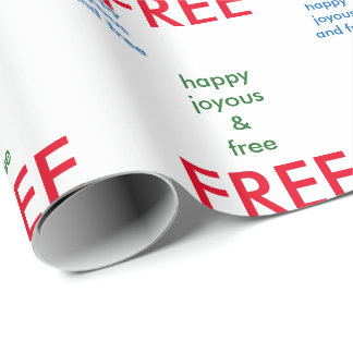 Sobriety Wrapping Paper! Wrapping Paper