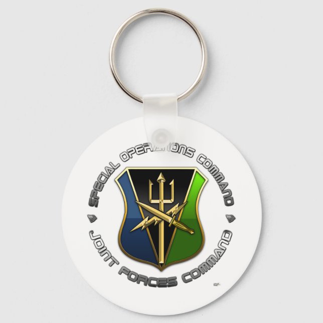 SOC Joint Forces Command DUI Key Ring (Front)
