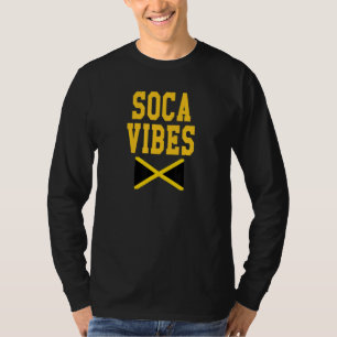 Soca Vibes Jamaica Jamaican Flag 1 T-Shirt