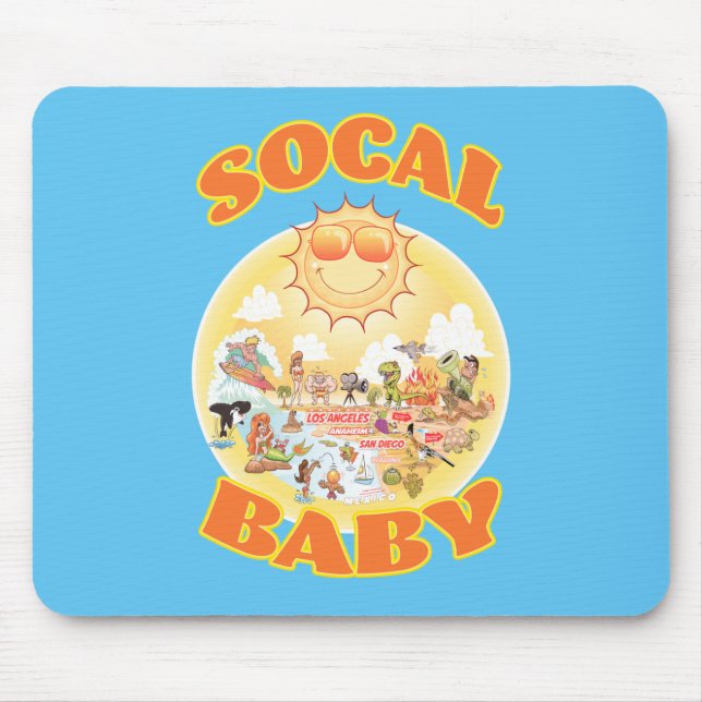 SoCal Baby Mouse Pad (Front)