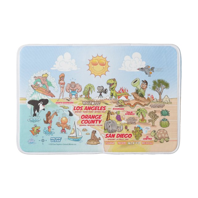 SoCal Bath Mat (Front)