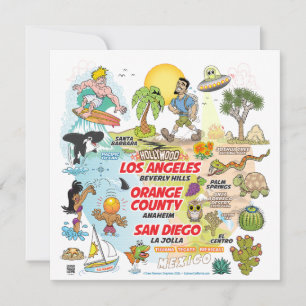 SoCal Beach Paradise Invitation