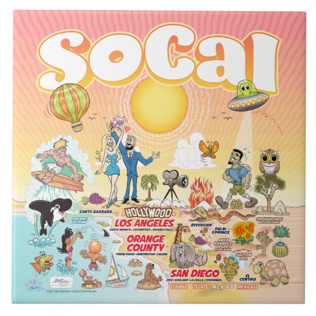 SoCal Ceramic Tile (Front)