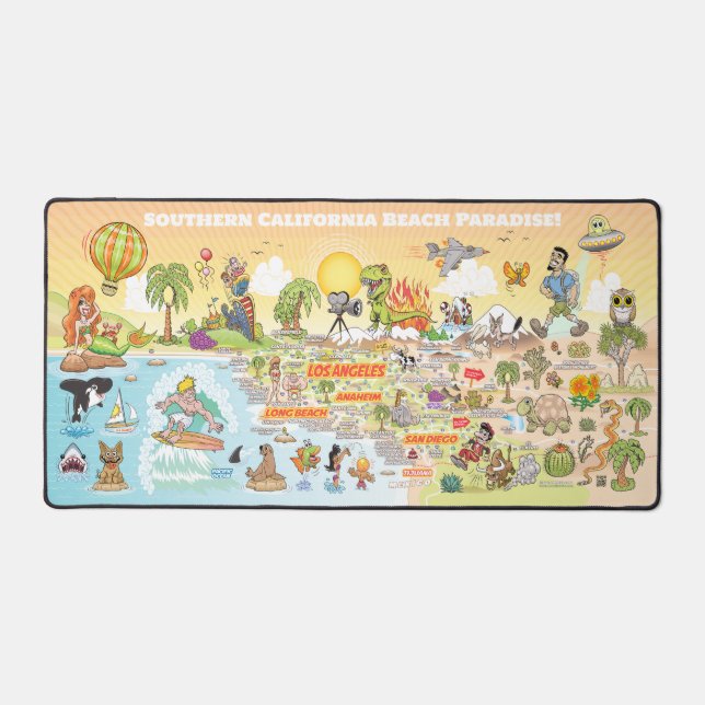 SoCal Desk Mat (Front)