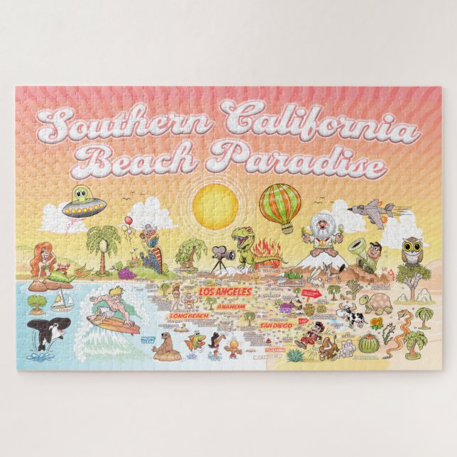 SoCal Jigsaw Puzzle (Horizontal)