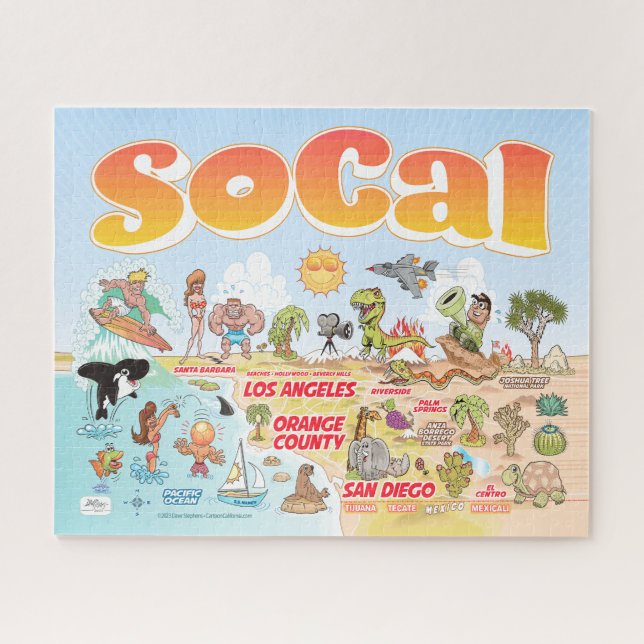 SoCal Jigsaw Puzzle (Horizontal)