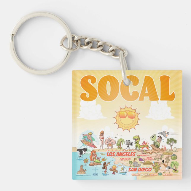 SoCal Key Ring (Front)
