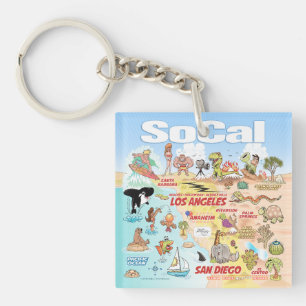 SoCal Key Ring