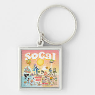 SoCal Key Ring