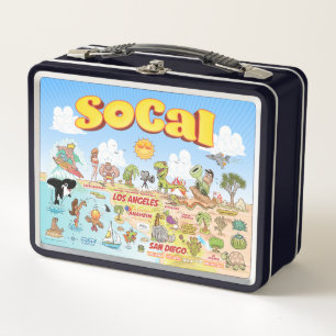 SoCal Metal Lunch Box