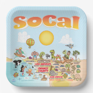 SoCal Paper Plate