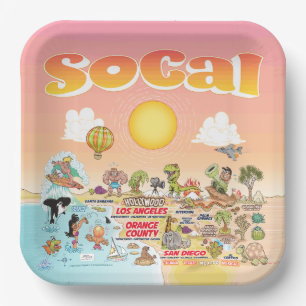 SoCal Paper Plate