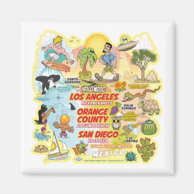 SoCal Paradise Magnet (Front)