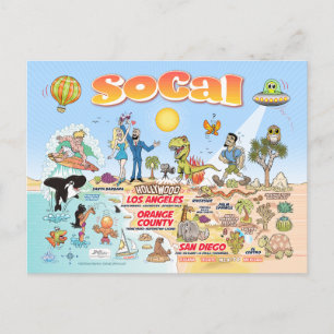 SoCal Paradise Postcard