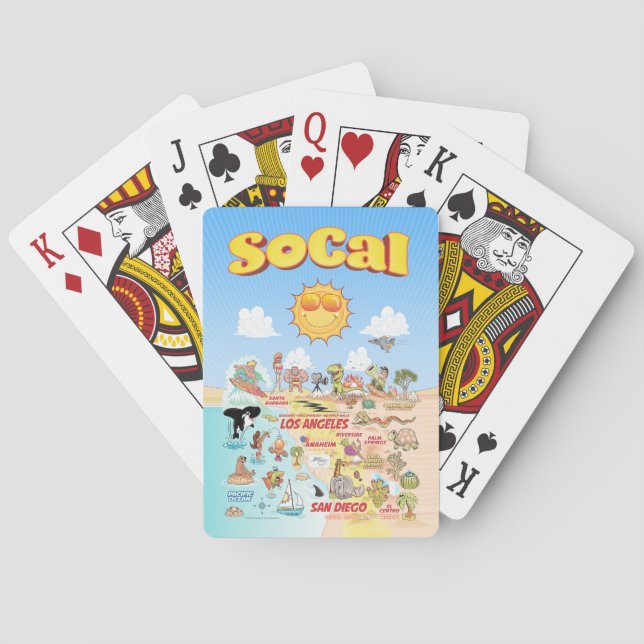 SoCal Playing Cards (Back)