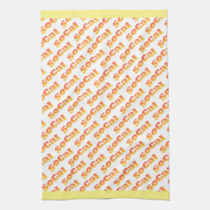 SoCal Rhythm Tea Towel