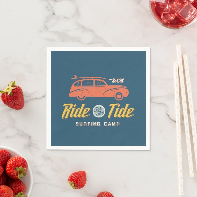 Socal Ride For The Tide Napkin (Insitu)