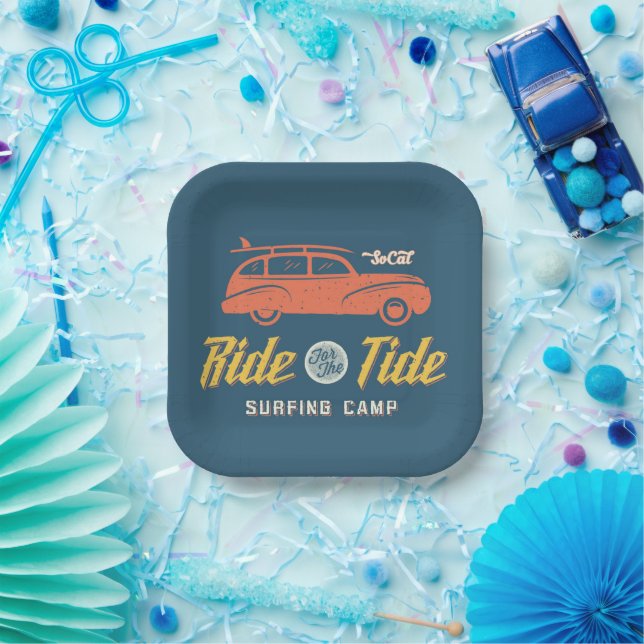 Socal Ride For The Tide Paper Plate (Party)