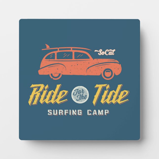 Socal Ride For The Tide Plaque (Front)